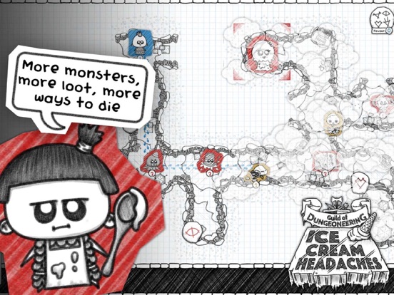 Guild of Dungeoneering iPad app afbeelding 4