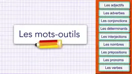 les mots-outils demo iPhone Captures Décran 1