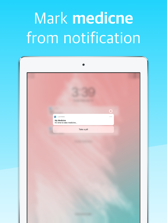 Ladybird - Period Tracker iPad screenshot 8 - Health & Fitness app
