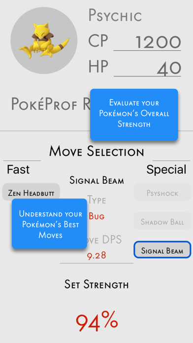 PokéProf Screenshot