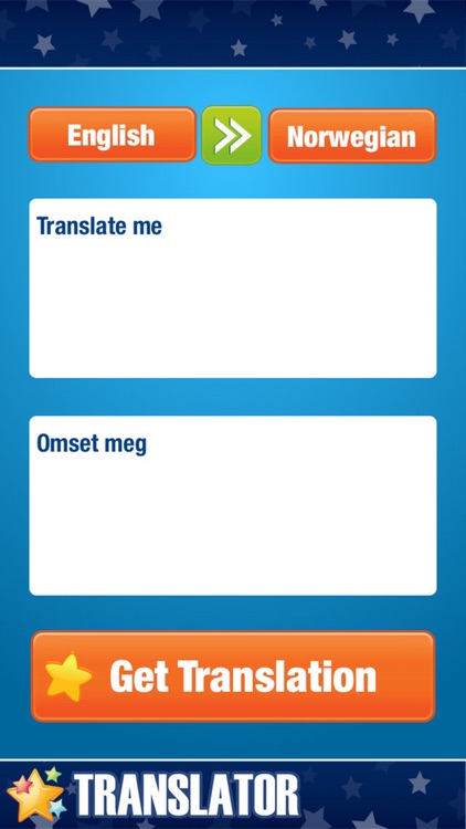 English to Norwegian Translator.