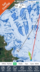 Minnesota Lakes Fishing Charts screenshot