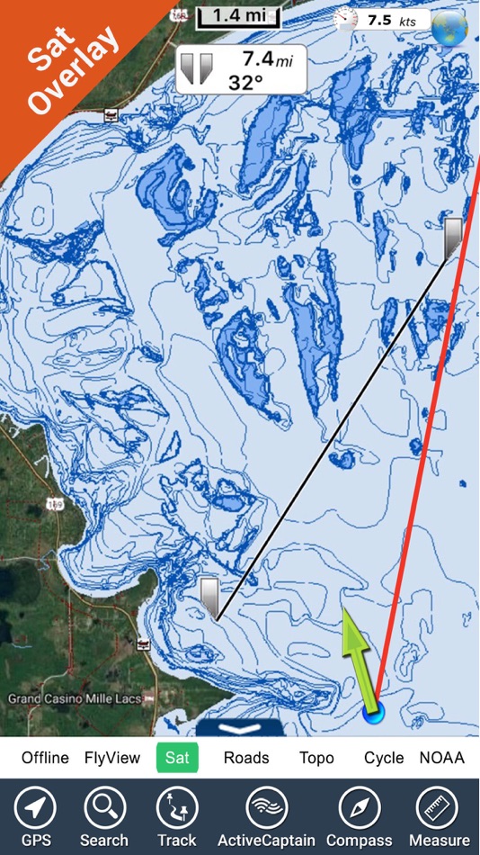 Minnesota Lakes Fishing Charts - 5.9.1 - (iOS)