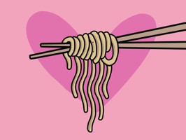 Use these stickers to express your love for ramen