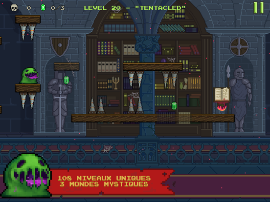 Screenshot #5 pour Monster Run. Platformer gratuit en pixel art!