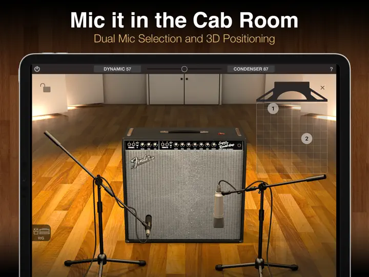 Скриншот AmpliTube CS For IPad на iPhone 3
