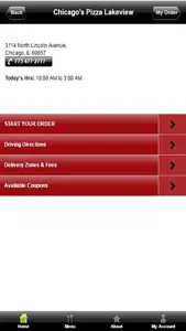 Chicago's Pizza - Order Now screenshot #2 for iPhone