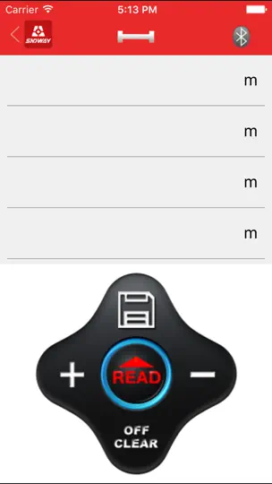 Capture d'écran de 激光测距 sur iPhone 3