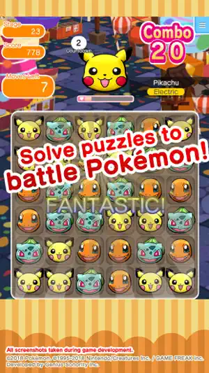 Pokémon Shuffle Mobile screenshot 2