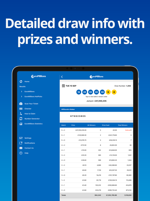 Screenshot #5 pour Euro-Millions