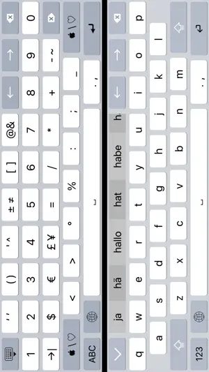 K4us German Keyboard screenshot 4