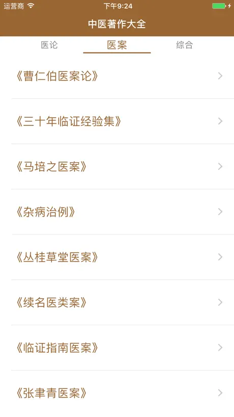 中医著作大全-包括从古至今上百部经典医学著作 免费阅读