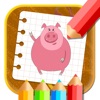 宝宝爱画画 - 益智涂色涂鸦绘画画板大全 - iPadアプリ