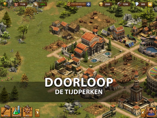 Forge of Empires iPad app afbeelding 2