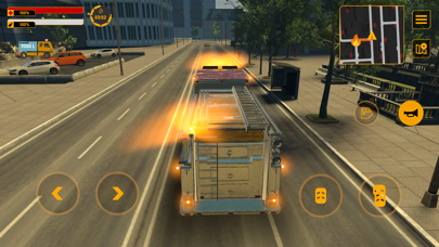 Firefighter:Car fire truck simのおすすめ画像7