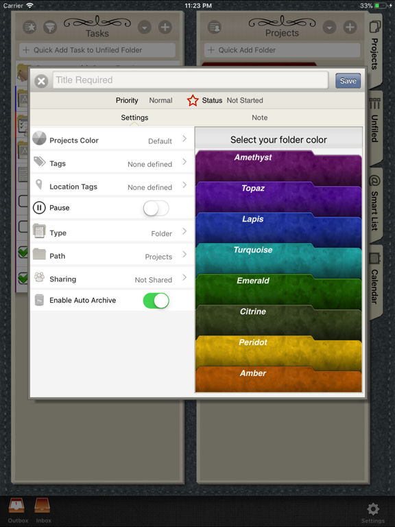 Screenshot #4 for Alloy Tasks and To Do
