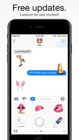 DirtyMoji by Moji Stickers screenshot