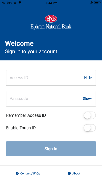 Ephrata National Bank Mobile Screenshot
