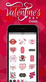 valentine's day love emojis iphone screenshot 3