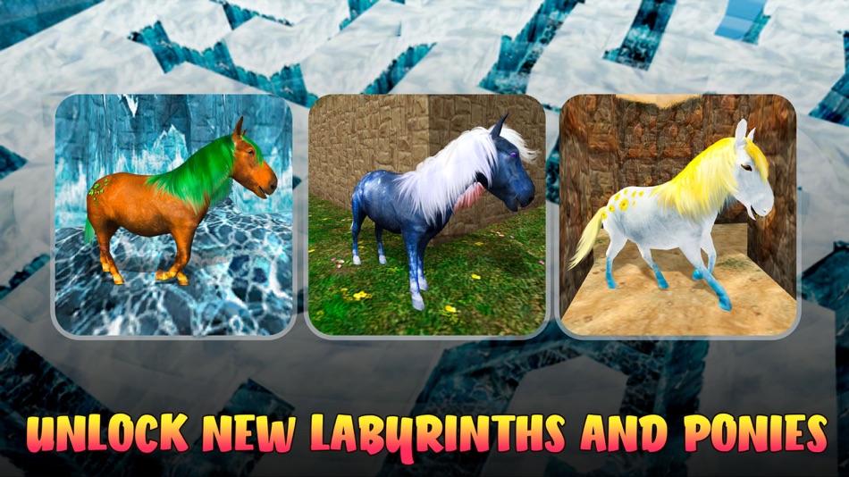#3. Little Pony Maze Runner Simulator (iOS) 由: Juliia Blokhina
