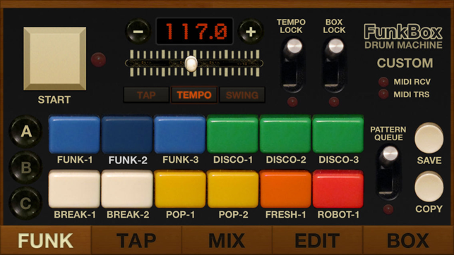 ‎FunkBox Drum Machine Screenshot