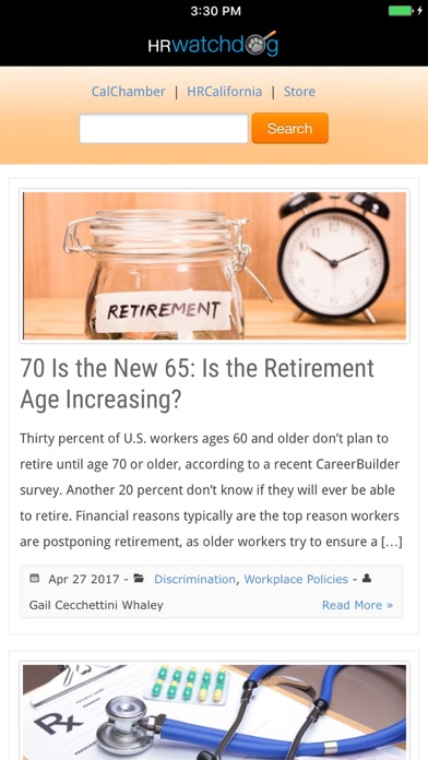 Screenshot #1 pour HRWatchdog