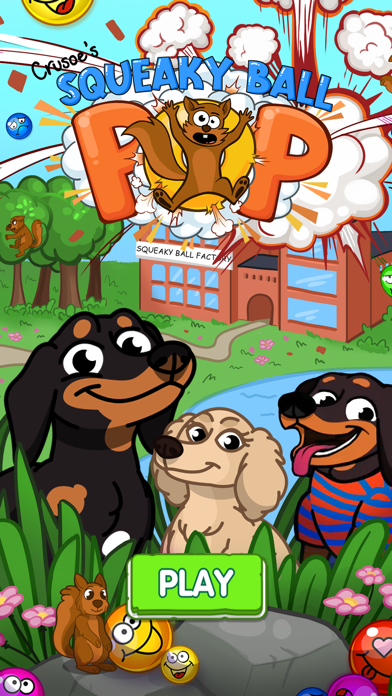 Crusoe Squeaky Ball Bubble POP Screenshot