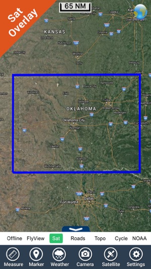 Oklahoma lakes - fishing GPS charts navigator(圖5)-速報App