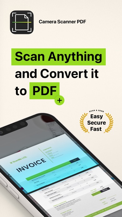 Camera Scanner - PDF screenshot1