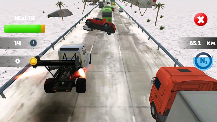 Truck Madness in Traffic