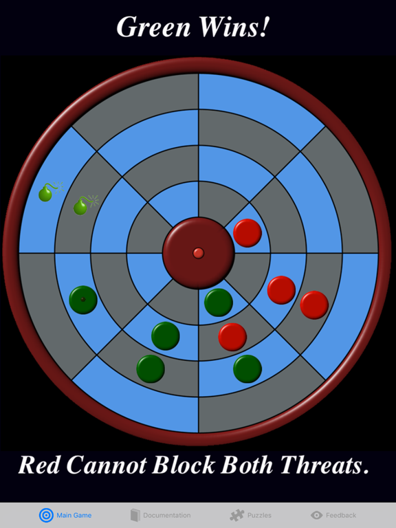 Screenshot #2 for Circular Tic Tac Toe