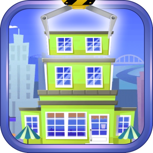 Tower Builder : Construct Straight Building Icon