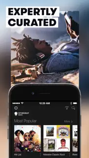 stingray music: 100s of djs iphone screenshot 1