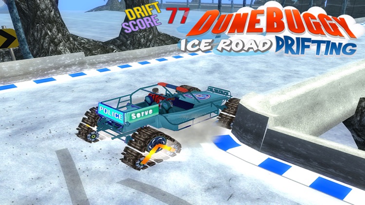 Dune Buggy Ice Road Drifting - 3D Racing Game screenshot-4