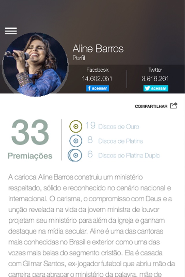 Aline Barros - Oficial screenshot 3