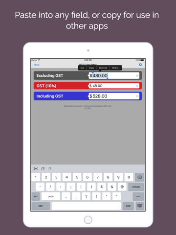 Aussie GST - Australian Goods and Services Tax Cal - náhled