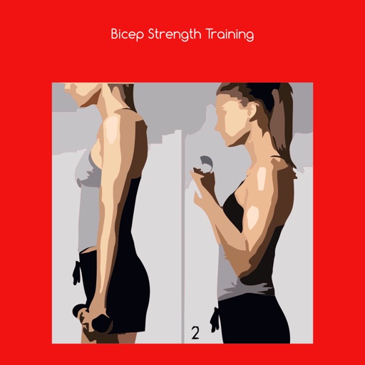Bicep strength training icon