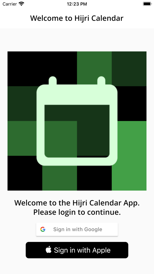 #1. Hijri Calendar App (iOS) 由: Hasnain Baxamoosa