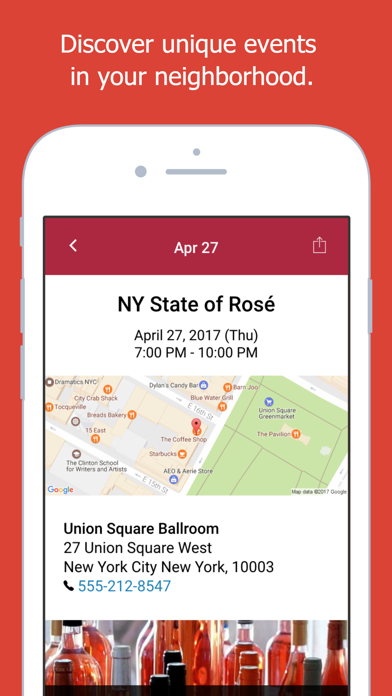 Screenshot #2 pour Wine Events