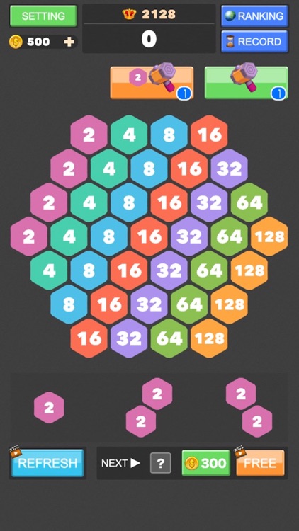 2048 - Merge Number Puzzle screenshot-0