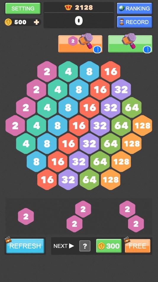 #1. 2048 - Merge Number Puzzle (iOS) 来自: 鹏飞 侯