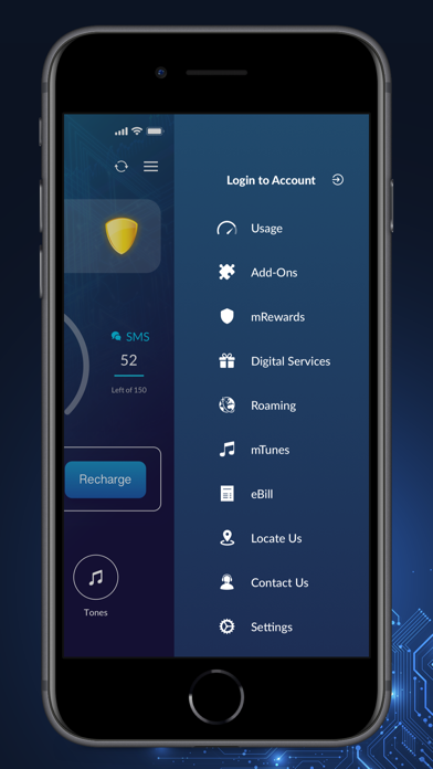 Mobitel Selfcare Screenshot
