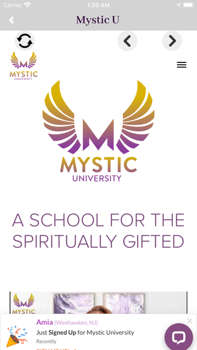 Mystic Circle TV Screenshot
