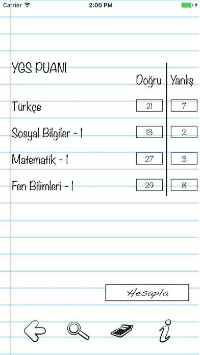 YGS LYS Puan Hesaplamaのおすすめ画像3