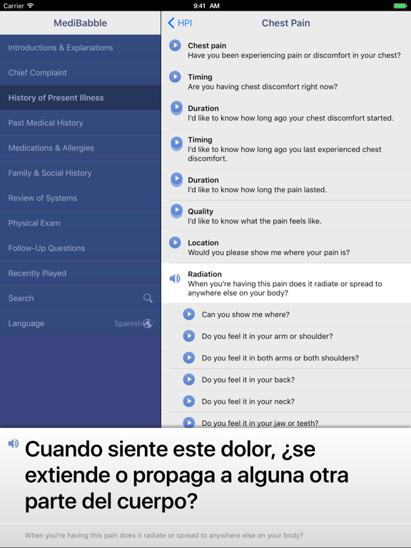 Screenshot #4 pour MediBabble Translator