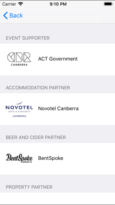 Canberra Comedy Festival Screenshot