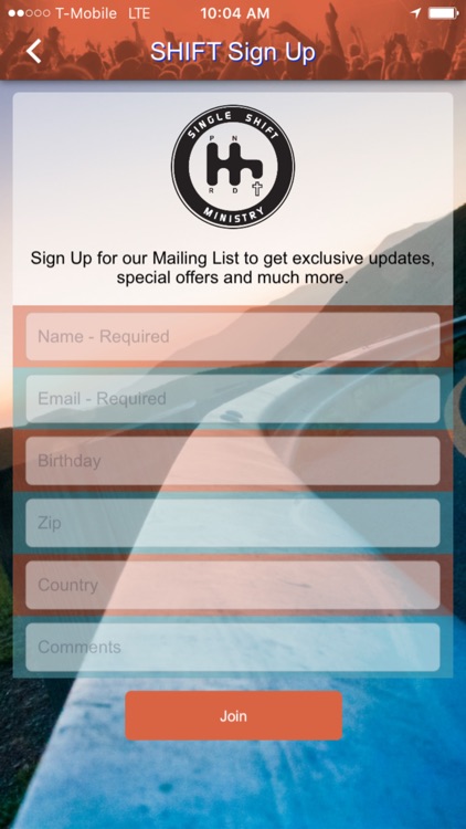 Single Shift Ministry