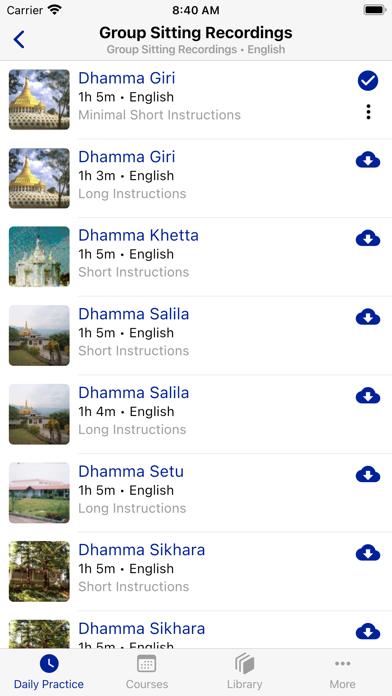 Dhamma.org Screenshot