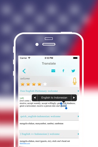 English to Indonesian Translator Dictionary screenshot 3
