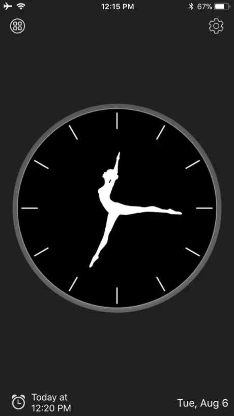 Clock Face - desktop alarm